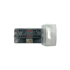 Zekeringhouder met LED 4 st. 12 tot 30V Max 40Ah