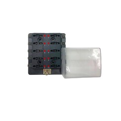 Zekeringhouder met LED 10 st.12 tot 30V Max 40Ah