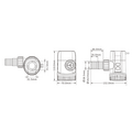 SeaFlo Bilgepomp 800 GPH - Automatisch - 12 V