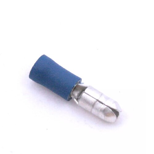 Rondstekker 5,0 mm blauw 100st.