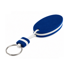 Sleutelhanger Schuim Assorti Blauw en Zwart - per 10 stuks