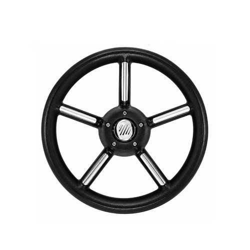 Stuur RVS inzet - Polyurethaan -  Ø 35 cm - Zwart