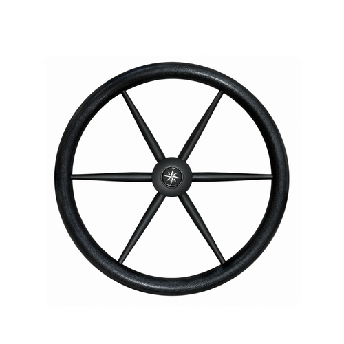 Savoretti Stuurwiel T5CF/Ghost - Carbon look - Zwarte spaak - Ø 60 cm