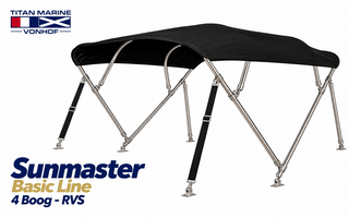 Sunmaster Basic Line 4 Boog - RVS