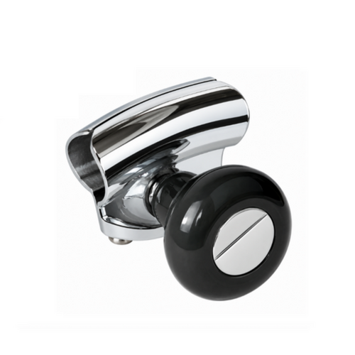 Black steering knob