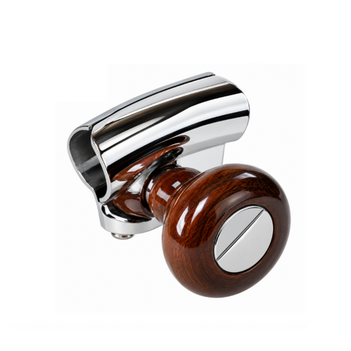 Wooden steering knob