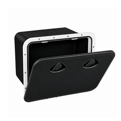TOP LINE storage hatch - Black - 460x525mm