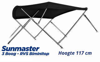 Hoogte 117 cm 