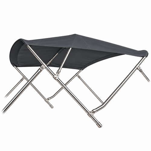 Sunmaster RVS Biminitop 3B-H91-B137-152 - Antraciet