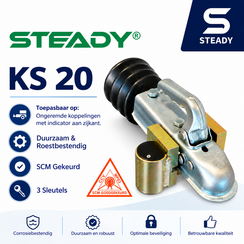 Steady coupling lock KS 20 - SCM Approved