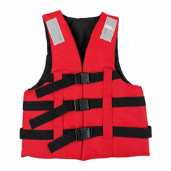 Rettungsweste mit 3 Gurten