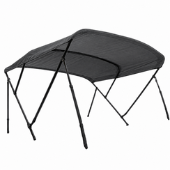 Black Edition Alu Biminitop 3B-H117-B185-198 - Antraciet