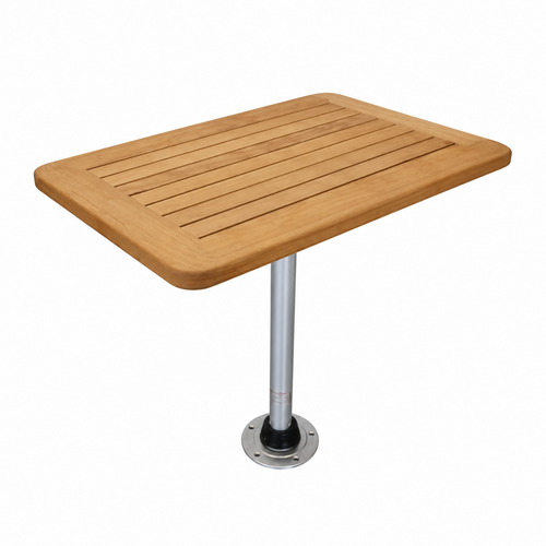 TM Teak table top - Rectangular - Large - 55 cm * 80 cm