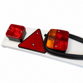 Lichtbalk 1370mm kabel 9 mtr met mistlamp en 7 pol. stekker