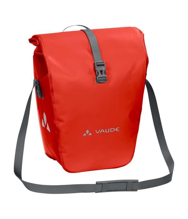 Vaude Aqua Back Single, de ideale fietstas voor op vakantie of in de stad.