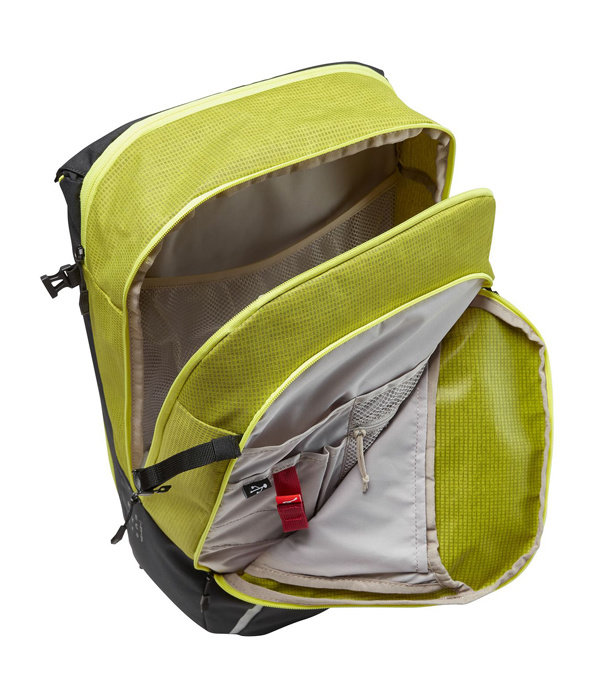 Vaude Cycle 28 II Luminum, fietstas met extra zichtbaarheid!