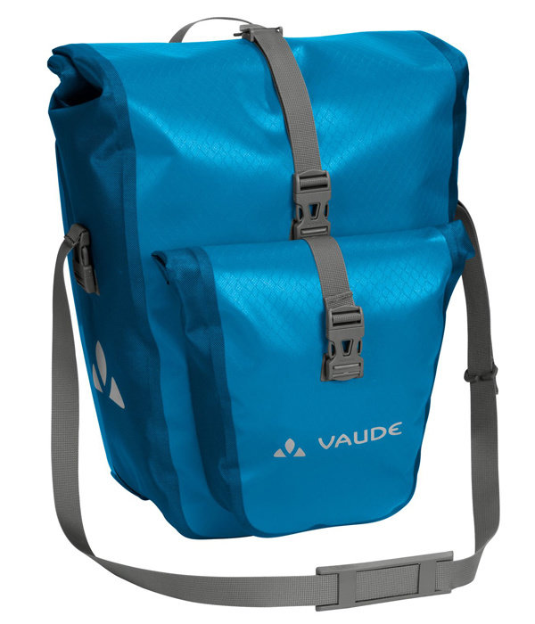 Vaude Aqua Back Plus: 2 Waterdichte fietstassen met extra volume vak