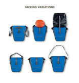 Vaude Aqua Back Plus: 2 Waterdichte fietstassen met extra volume vak