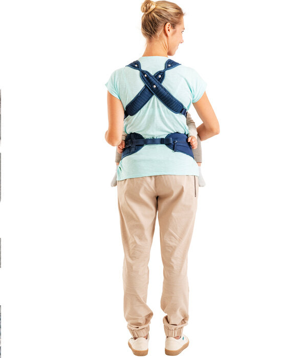 Vaude Arma baby carrier, de ergonomische babydrager