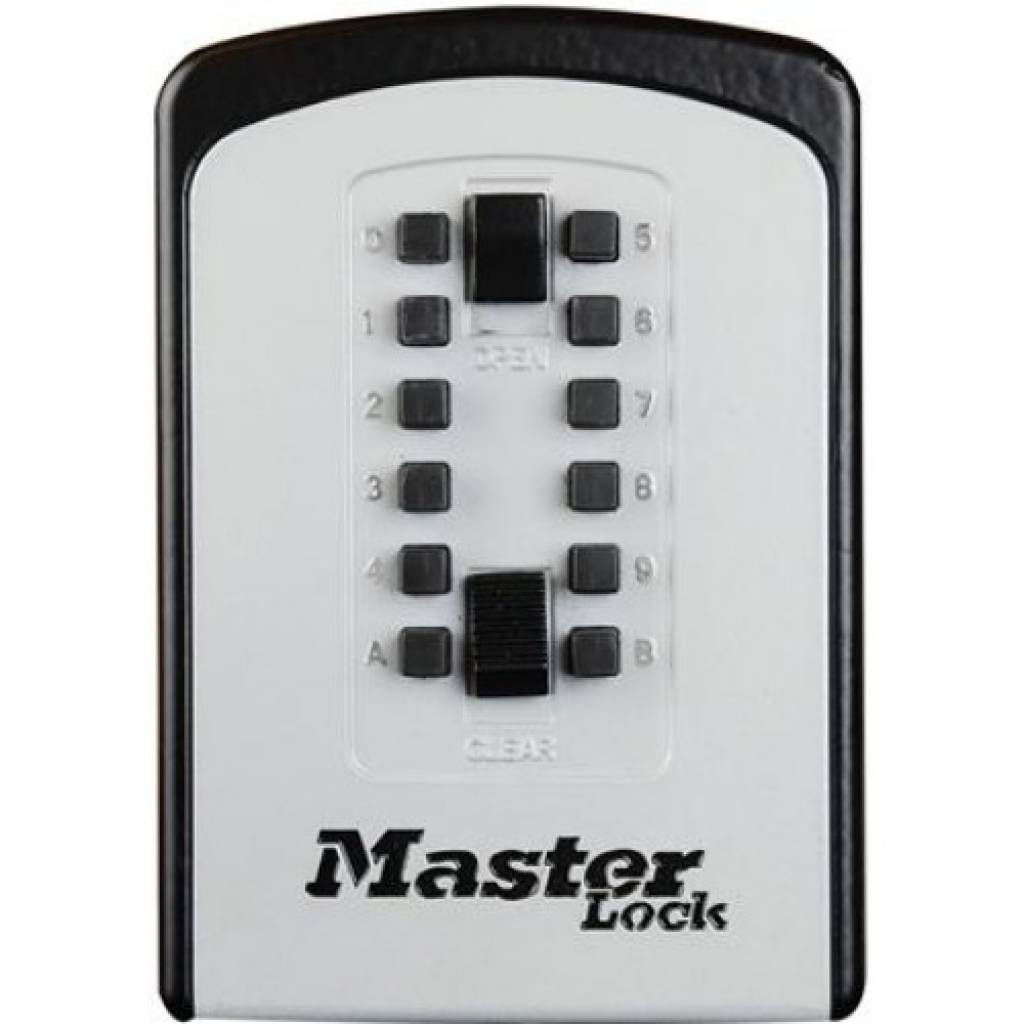 5412EURD Masterlock Sleutelkluis met Tiptoets - Sleutelkluis in de (thuis)zorg, of voor het veilig in Masterlock Sleutelkluizen