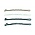 KSF Invisible Slide Pins Short 9 Pieces