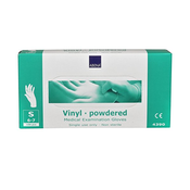 Abena Vinyl Gloves - Powdered - Small - 100 Pieces