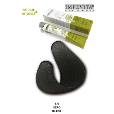 Imperity Impevita Hair Dye Ammonia Free 1.0 Black, 100 ml