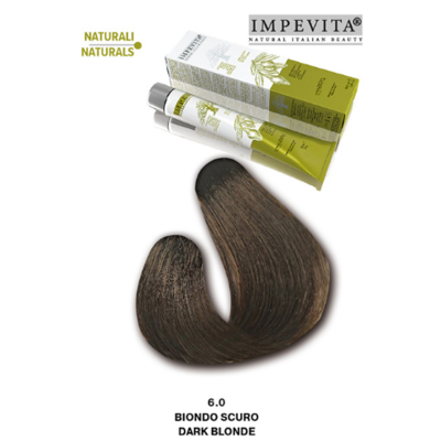 Imperity Impevita Hair Dye Ammonia Free 6.0 Dark Blonde, 100 ml