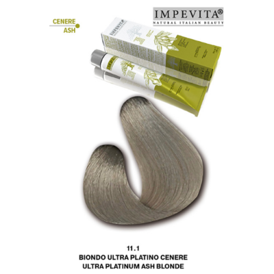 Imperity Impevita Haarverf Ammoniak Vrij 11.1 Ultra Platinum As Blond, 100 ml