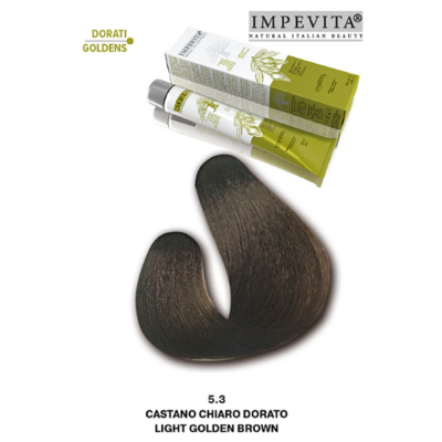 Imperity Impevita Hair Dye Ammonia Free 5.3 Light Golden Brown, 100 ml