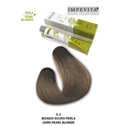 Imperity Impevita Haarverf Ammoniak Vrij 6.2 Donker Parel Blond, 100 ml