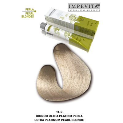 Imperity Impevita Hair Dye Ammonia Free 11.2 Ultra Platinum Pearl Blonde, 100 ml