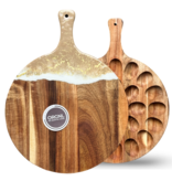 Luxury handmade resin cheese/charcuterie boards
