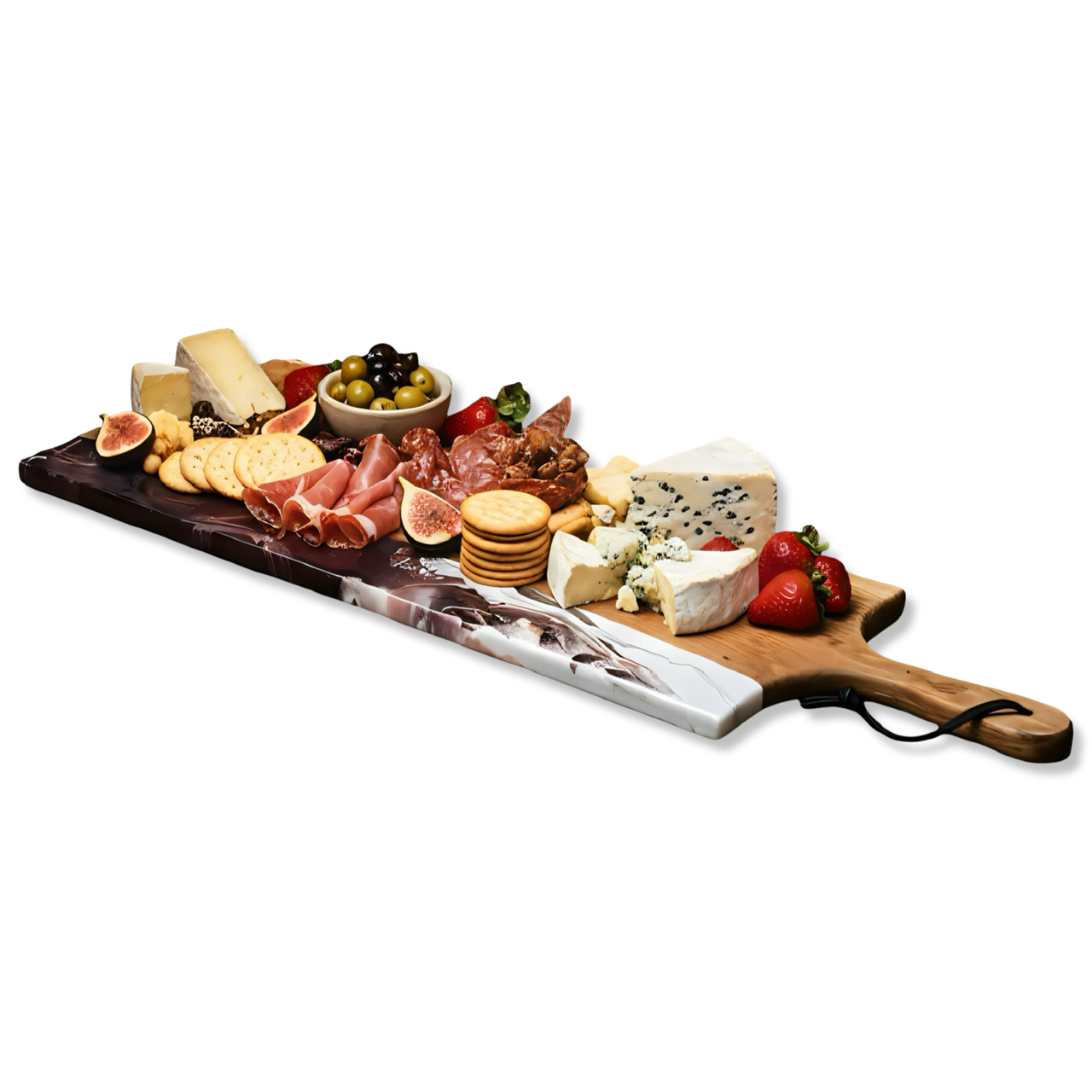 Luxury handmade resin cheese/charcuterie boards