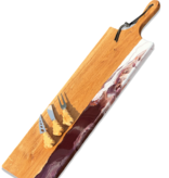 Luxury handmade resin cheese/charcuterie boards