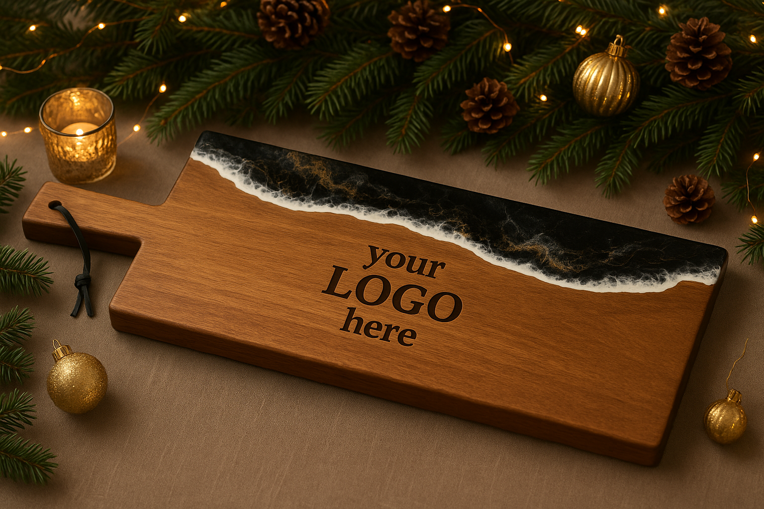 Luxury handmade resin cheese/charcuterie boards