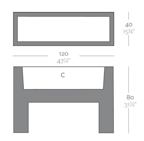 Vondom MURO bloembak