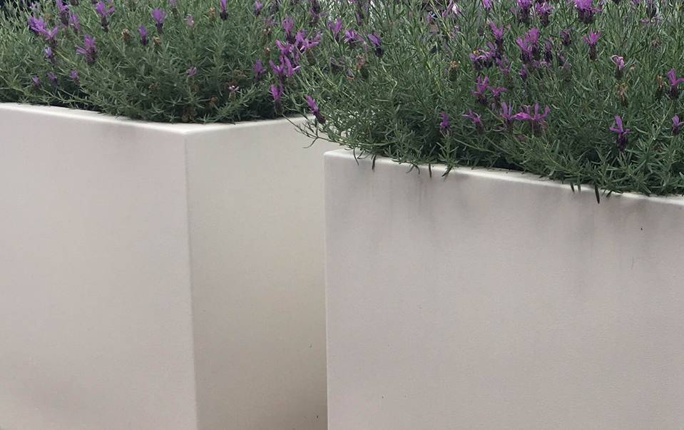 Onderhoud van  bloembakken