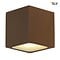 SLV Sitra Cube ROESTKLEUR wandlamp