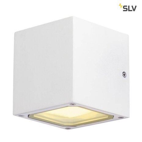 SLV Sitra Cube WIT wandlamp SLV Sitra Cube WIT wandlamp