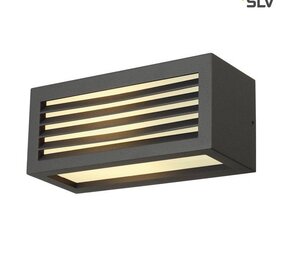 SLV BOX-L E27 ANTRACIET wandlamp