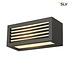 BOX-L E27 ANTRACIET wandlamp