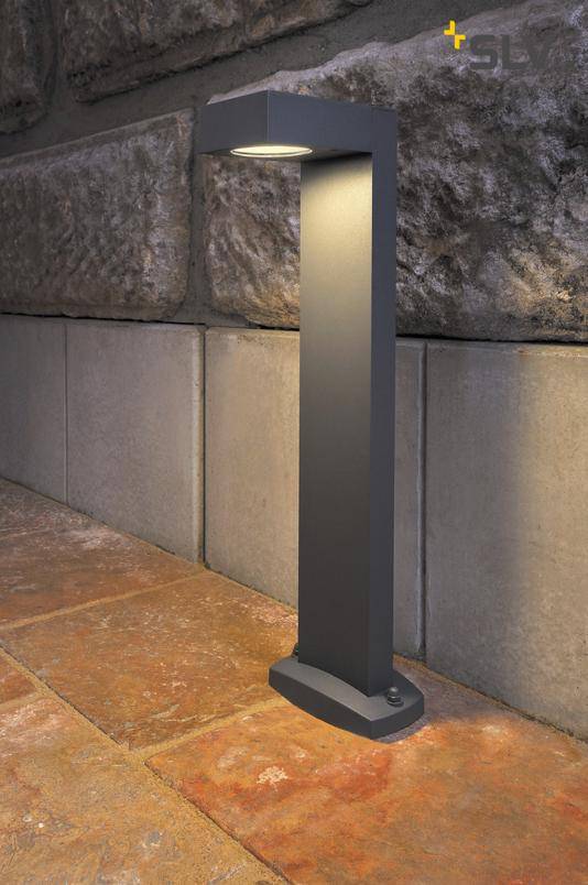 SLV Quadrasyl SL75 antraciet tuinlamp