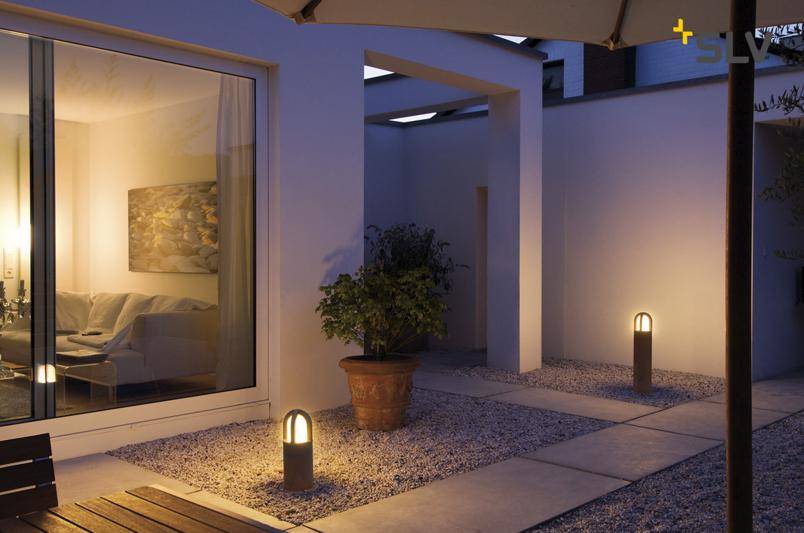 SLV Rusty® Cone 40 tuinlamp