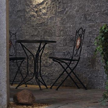 SLV Sitra Cube ROESTKLEUR wandlamp