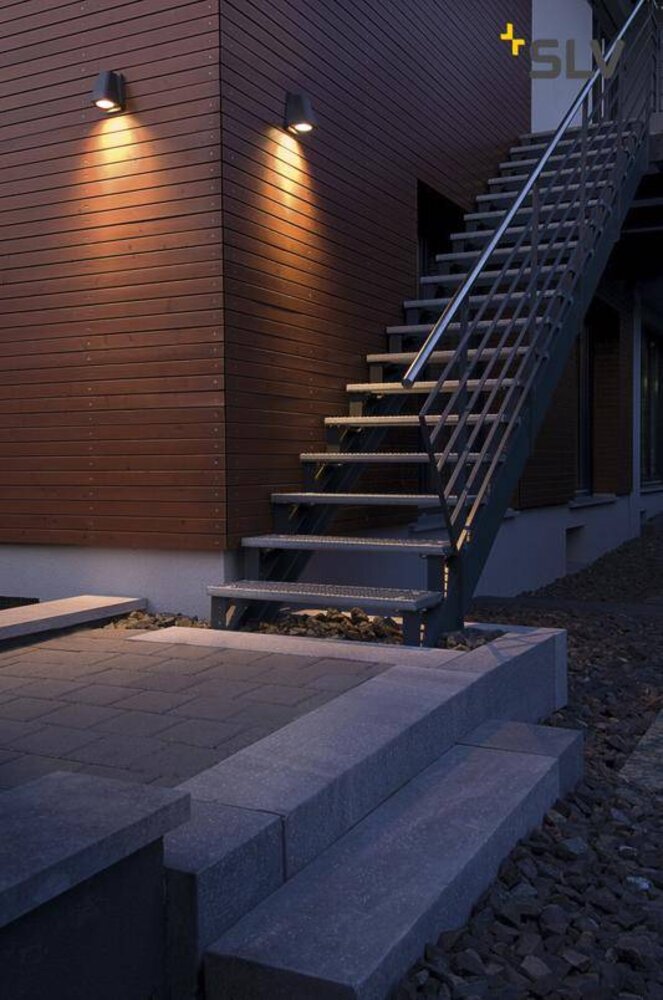 SLV Wallyx GU10 ANTRACIET wandlamp