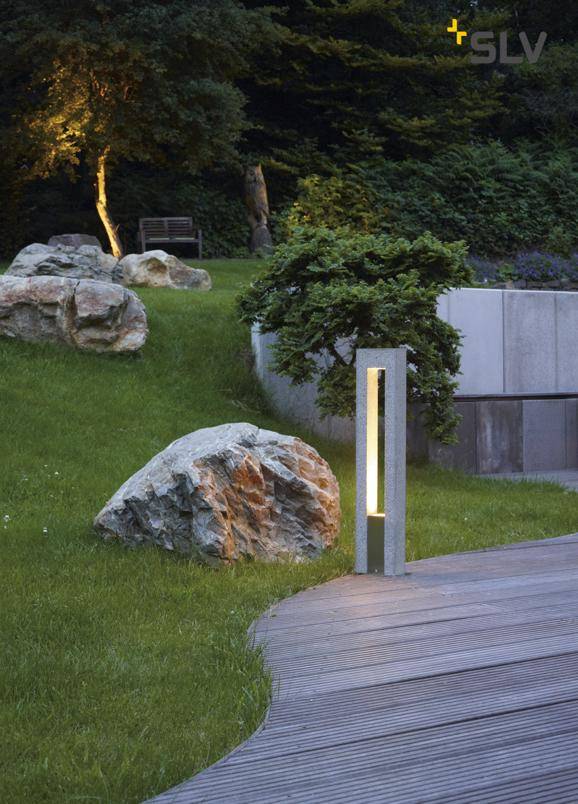 SLV Arrock ARC Graniet tuinlamp
