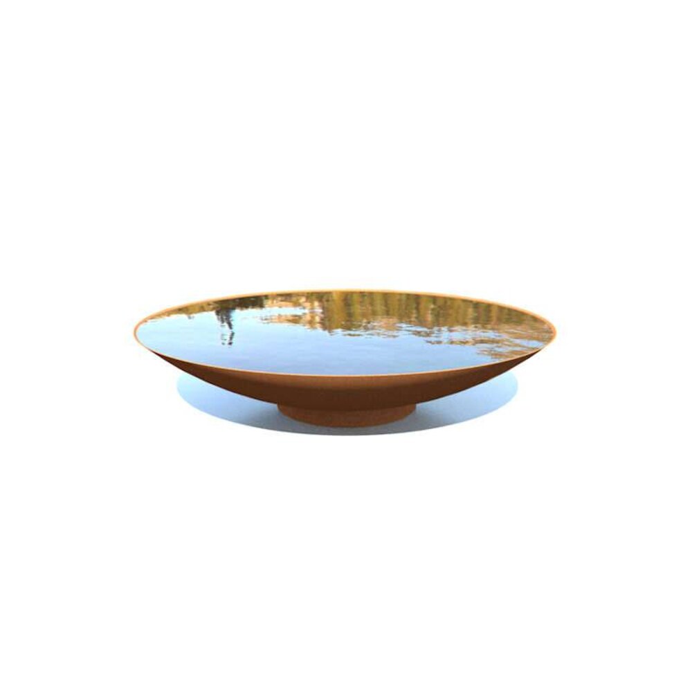 Waterschaal staal 150 x 31 cm Waterschaal staal 150 x 31 cm