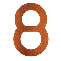 Cortenstaal 12 cm, nr. 8