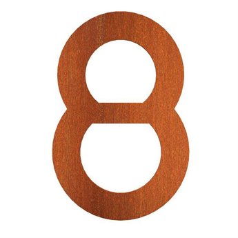 Cortenstaal 12 cm, nr. 8